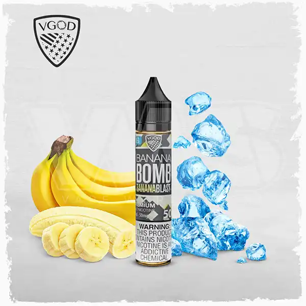 سالت ویگاد موز یخ VGOD BANANA BOMB ICED