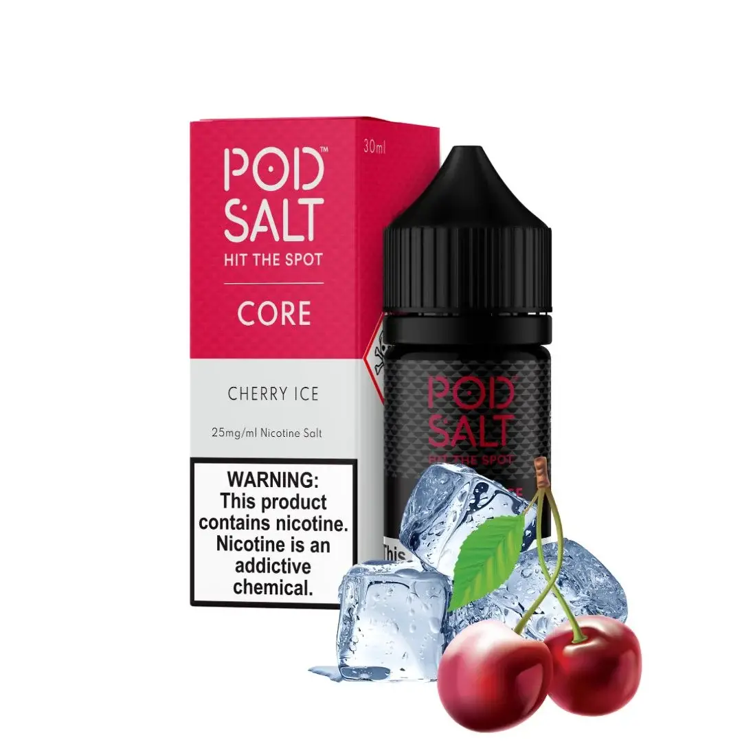 سالت پادسالت کور گیلاس یخ | PodSalt Core Cherry Ice 30ml