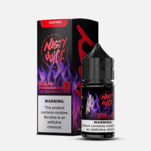 سالت انگور انار نستی | Nasty ASAP Grape Pomegranate 30ML