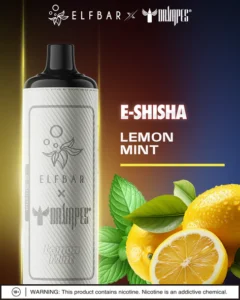 ویپ یکبار مصرف دکترویپ الفبار لیمو نعناع | ElfBar x Dr Vapes Lemon Mint 20000 Puff
