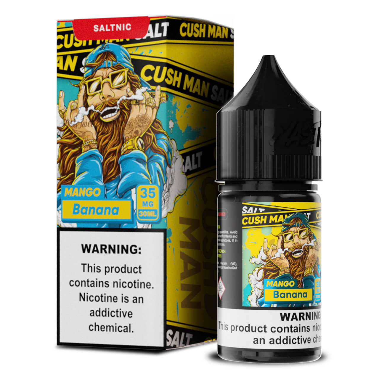 سالت انبه موز نستی (۳۰میل) | Nasty Cushman M-B 30ML