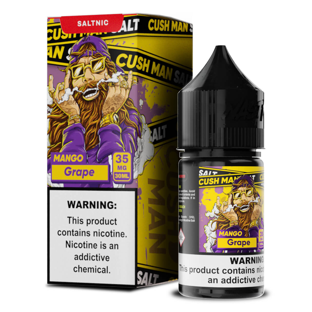 سالت انبه انگور نستی (۳۰میل) | Nasty Cushman M-G 30ML