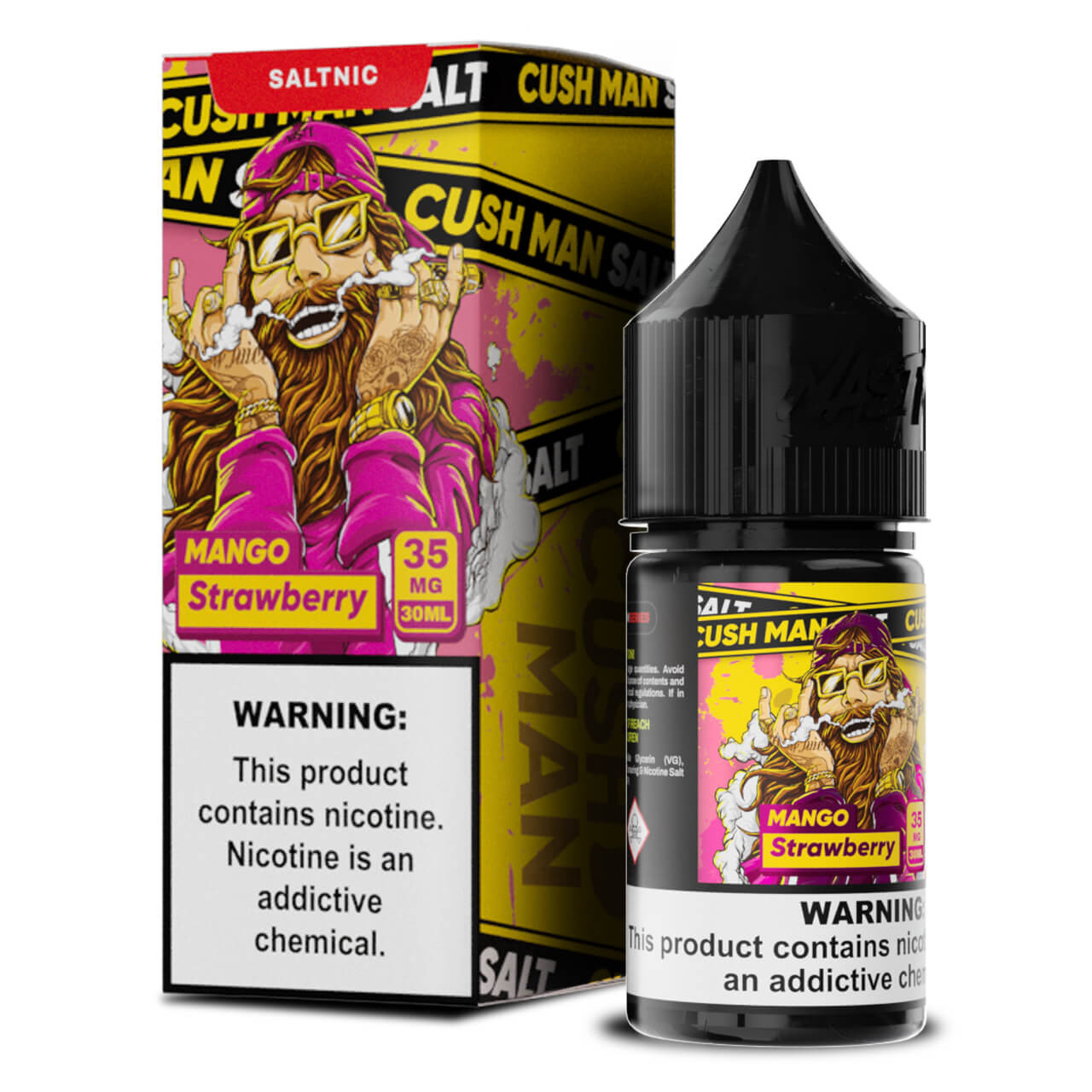سالت انبه توت فرنگی نستی (۳۰میل) | Nasty Cushman M-S 30ML