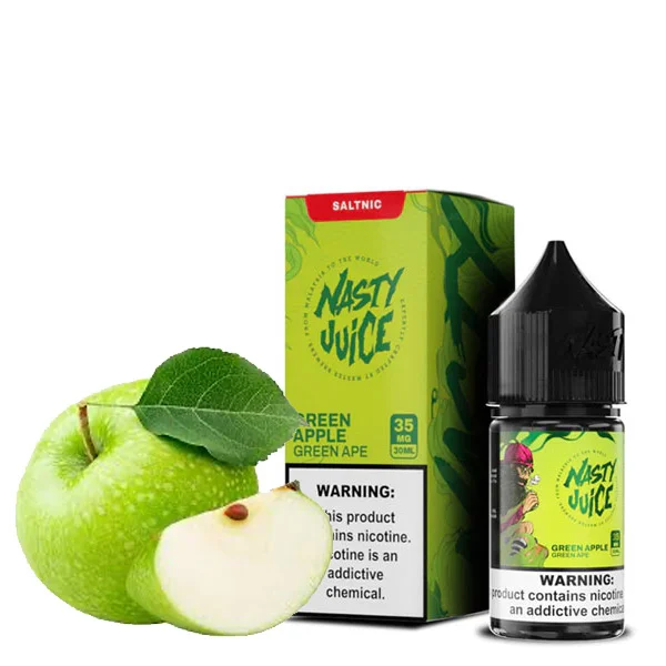 سالت نیکوتین سیب سبز نستی (۳۰میل) | Nasty Green Ape - 35