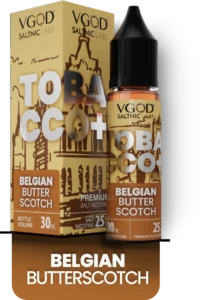 سالت ویگاد تنباکو تافی کره‌ای اورجینال | VGOD Tobacco Butterscotch 30ml