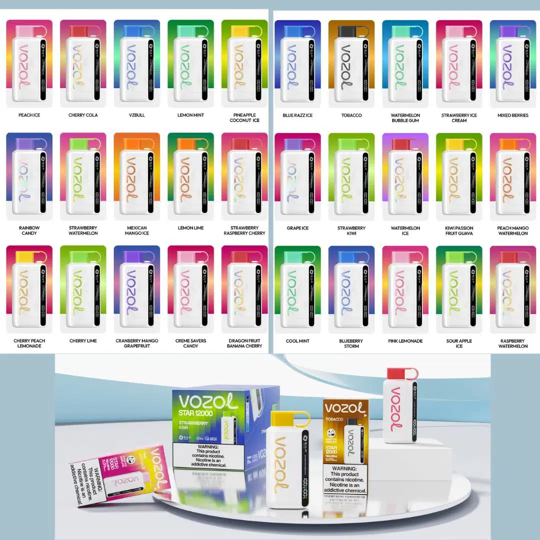 پاد یکبار مصرف ووزول استار 12000 | VOZOL STAR 12000 Disposable