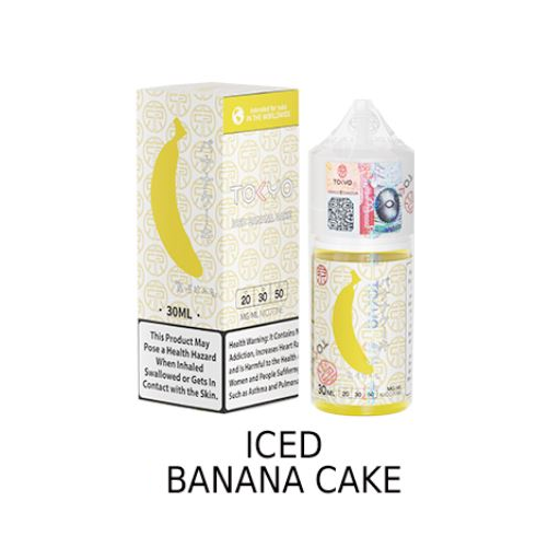 سالت کیک موز یخ توکیو | Tokyo Iced Banana Cake 30ml
