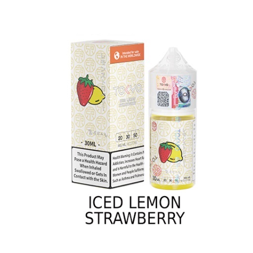 سالت لیمو توت فرنگی یخ توکیو | Tokyo Iced Lemon Strawberry 30ml