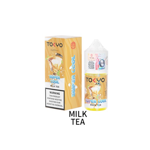 سالت شیر چای یخ توکیو | Tokyo Super Cool Milk Tea 30ml