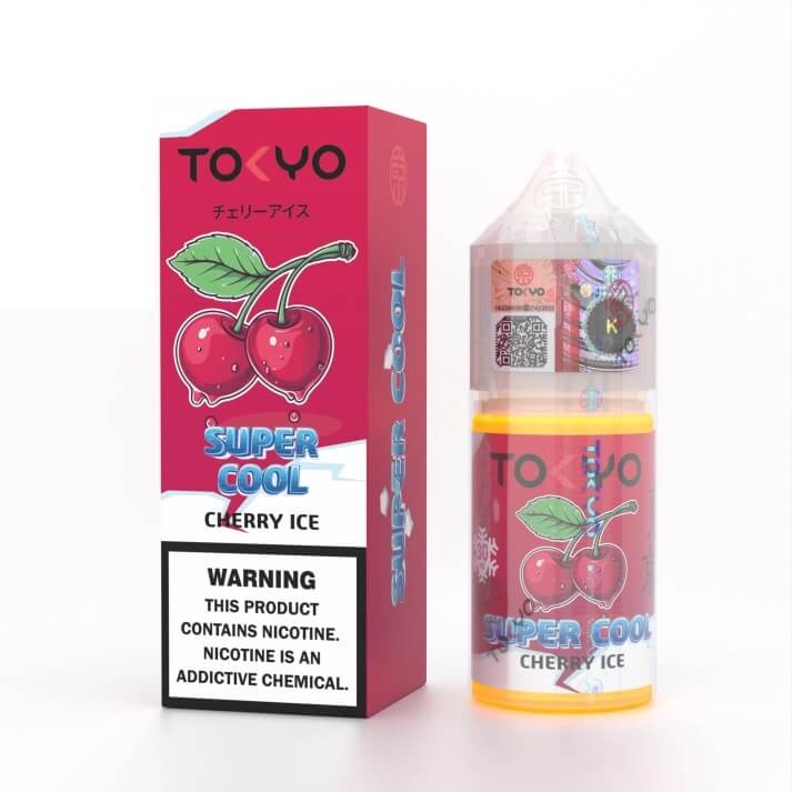 سالت گیلاس یخ توکیو | Tokyo Super Cool Cherry Ice 30ml