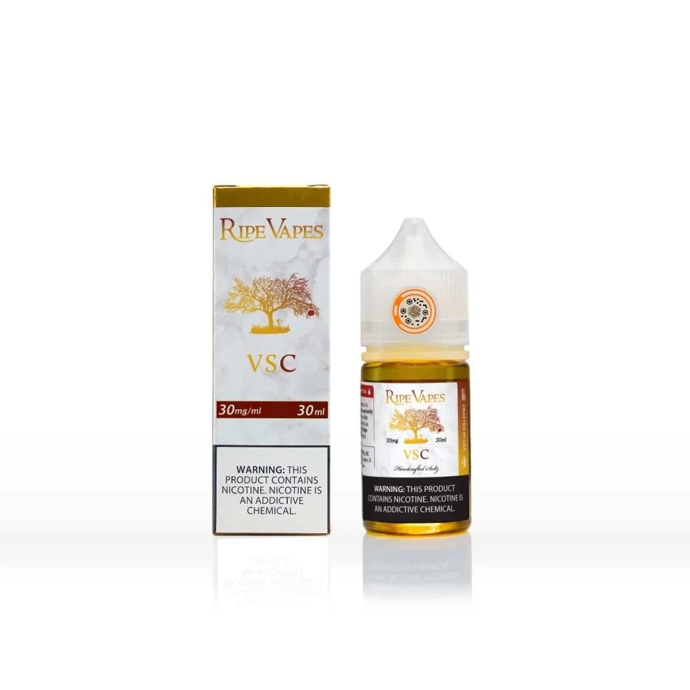 سالت وانیل کارامل شیرین رایپ ویپز اورجینال | RIPE VAPES VSC 30ml