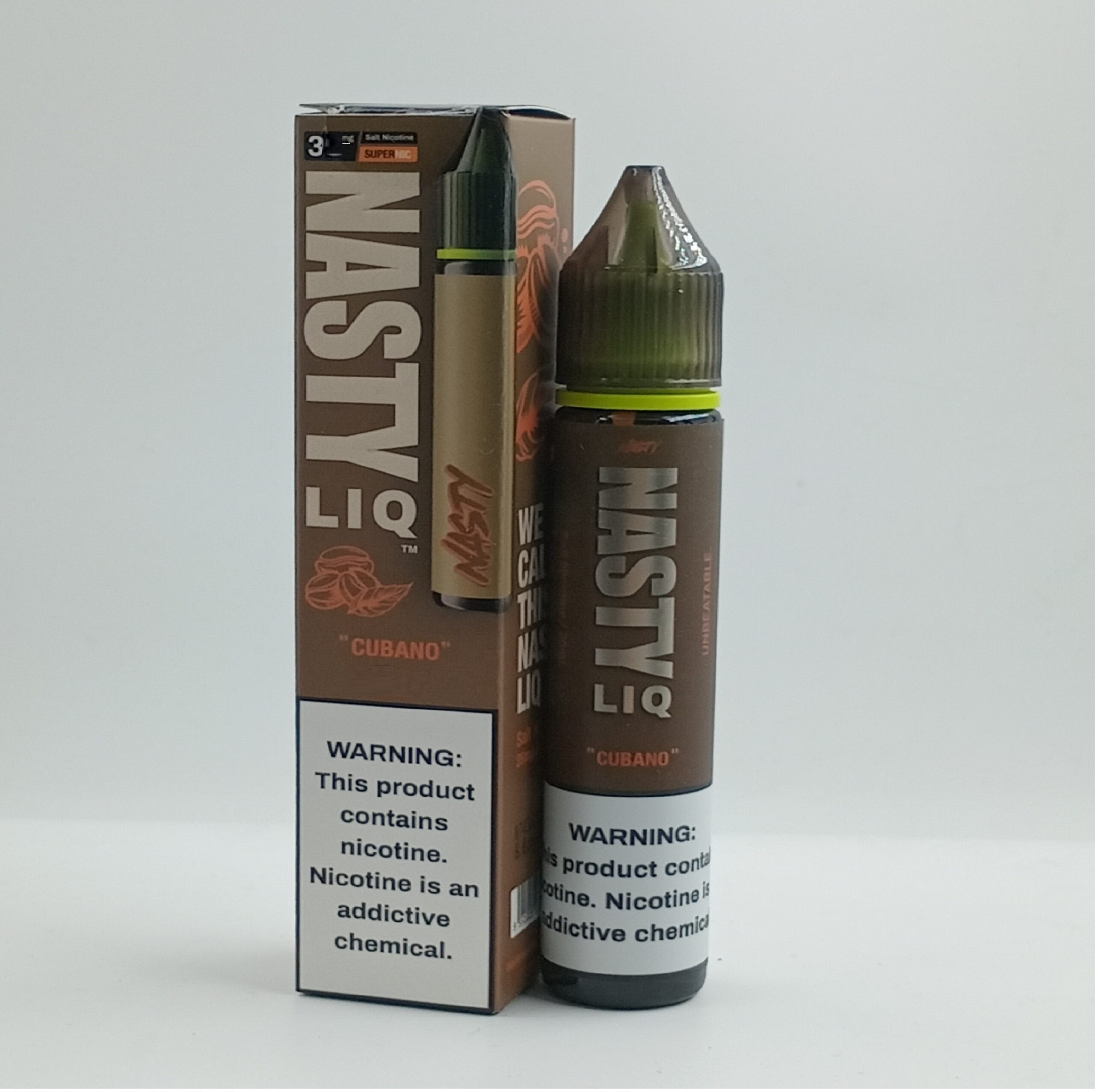 جویس نستی کوبانو سری Liq حجم ۶۰ میل طعم سیگار برگ کوبایی اورجینال | Nasty Liq Cubano E-Juice