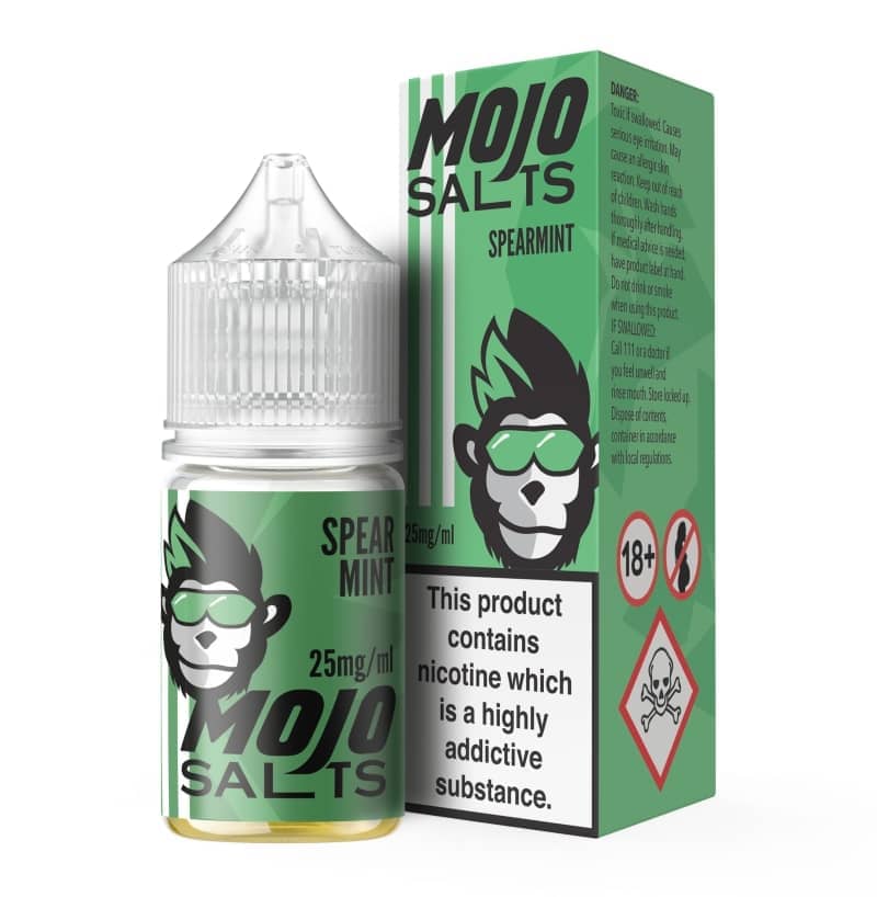 سالت نیکوتین نعناع موجو اورجینال ۳۰ میل با طعم معطر و خنک نعناع تازه | MOJO Spearmint 30ML